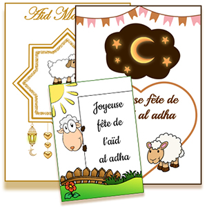 cartes pour l'aïd al adhha 